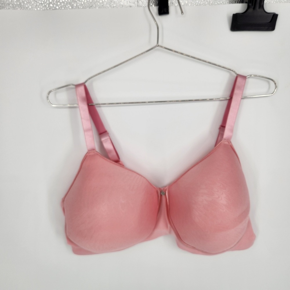 Breezies 42C Pink Seamless Wirefree Support Bra NWOT